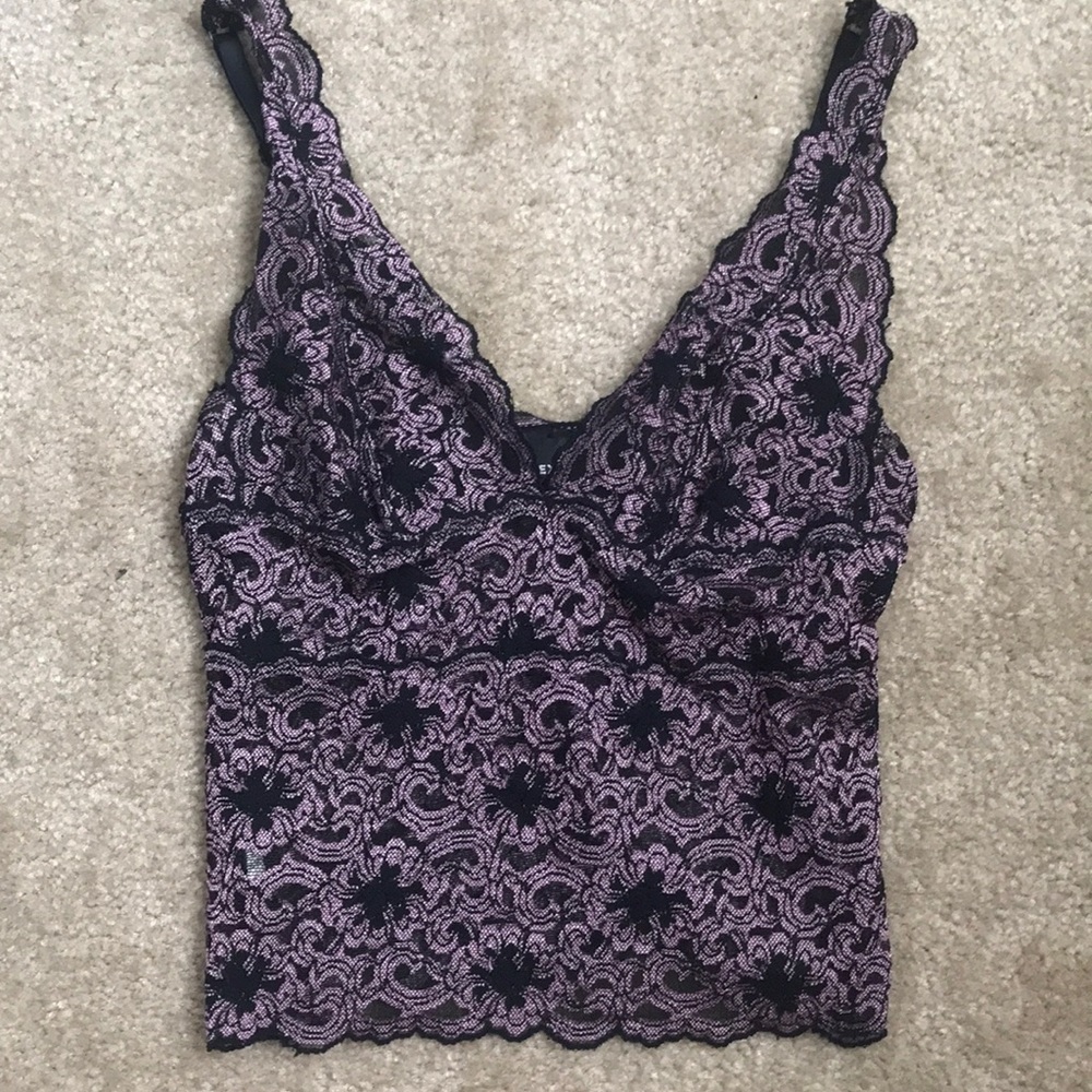 Express lace tank Size Small